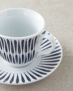 Dolly Porcelain 12 Pieces 6 Servings Coffee Cup Set 80 ml Black (view 4)