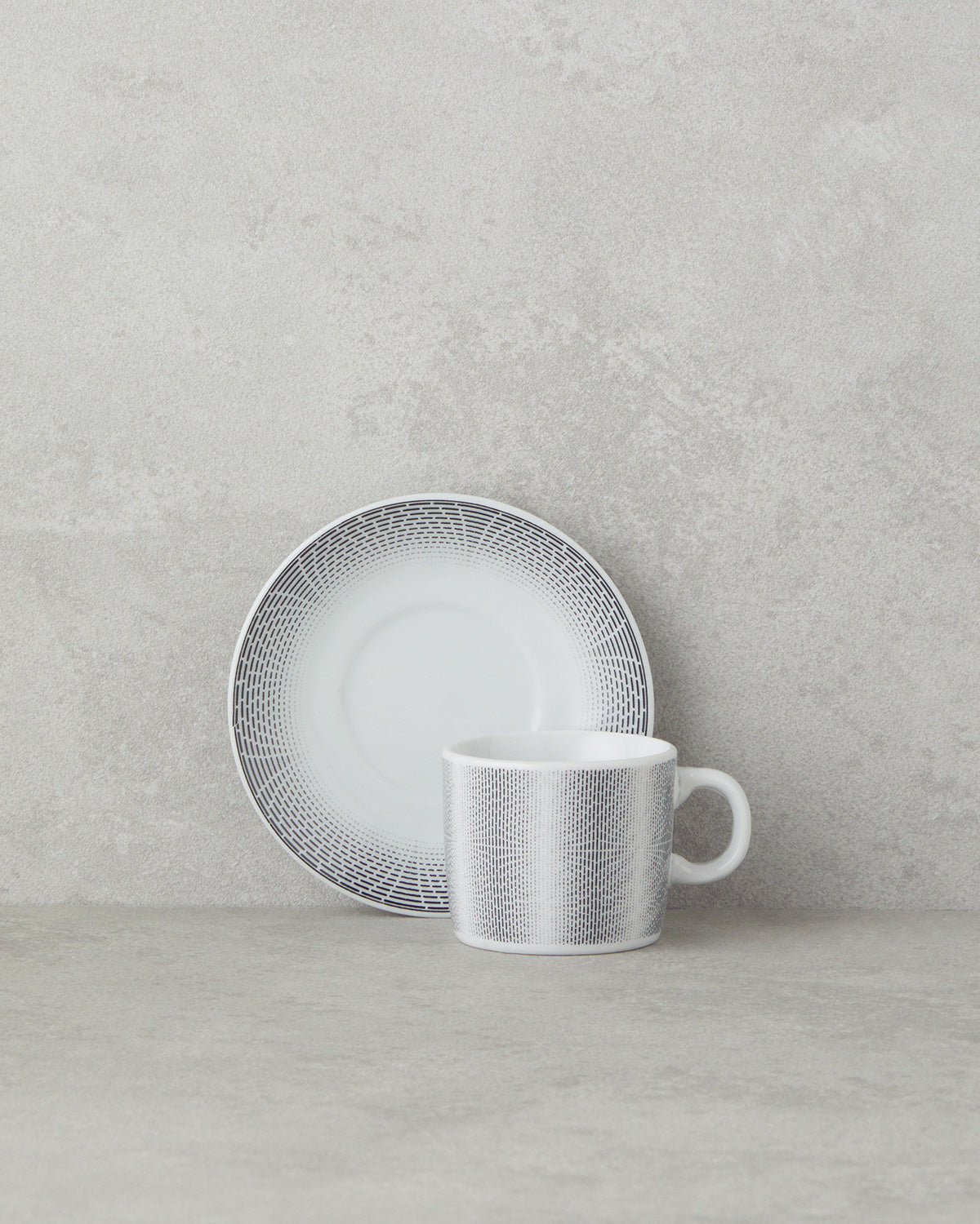 Elisa Porcelain 12 Pieces 6 Servings Coffee Cup Set 80 ml (view 6)