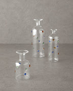 Dotty Borosilicate Vase 24x8 cm Transparent (view 4)