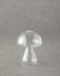 Mushroom Borosilicate Vase 16x12.5 cm Transparent