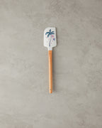 Carnival Palm Bamboo Spatula Serving Tool 32.5 cm White