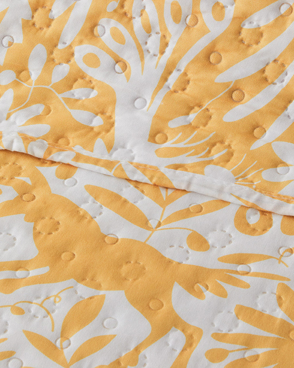 Double Size Multi-Purpose Cover 200x220 cm Yellow (view 2)