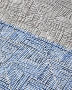Modern Diamond Multi-Purpose Cover Dark Blue (view 6)