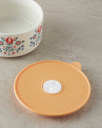 New Bone China Storage Container 850 ml Yellow (view 3)