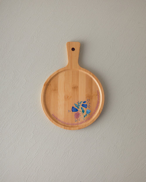 Bamboo Serving Board 28x20 cm Colored