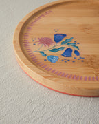 Bamboo Serving Board 28x20 cm Colored (view 2)