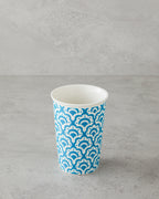 Sunrose Ceramic with Silicone Lid Mug 400 ml Blue (view 4)