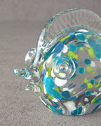 Fish Wave Glass Decorative Object Transparent (view 5)