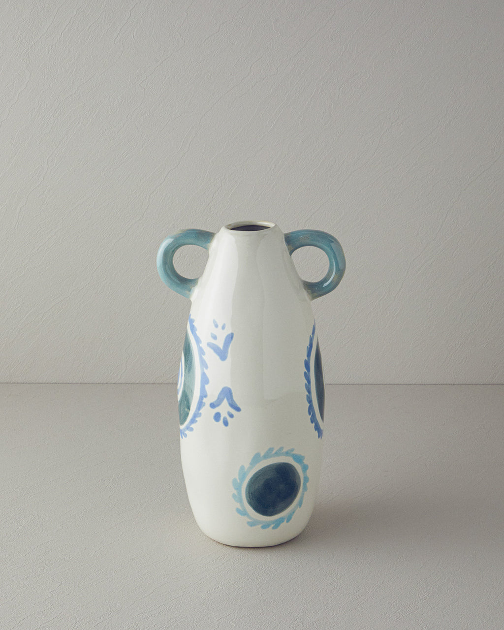 Sylvia Stoneware Vase Multicolor - 20x15.5x35 cm