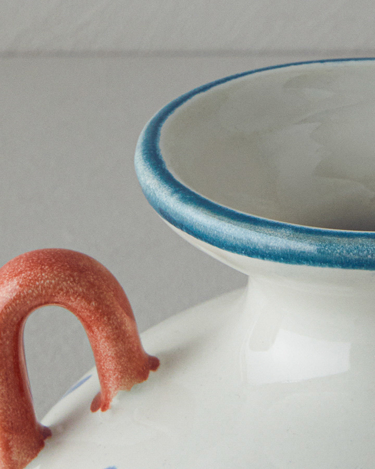 Adelia Stoneware Vase 15x15x18 cm Multicolor (view 2)