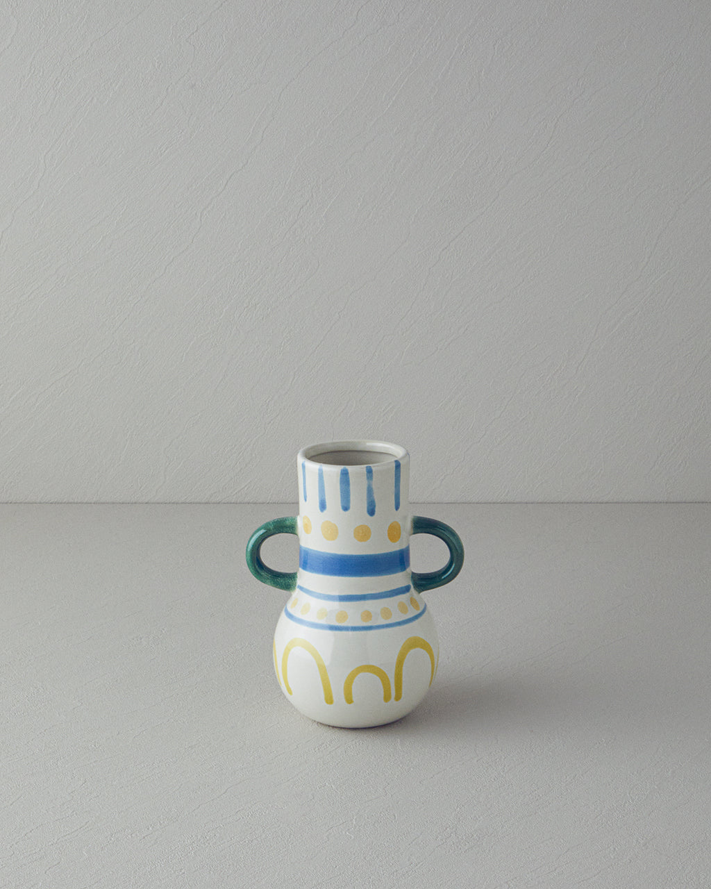 Valencia Stoneware Vase Multicolor - 14.5x13x20 cm (view 2)