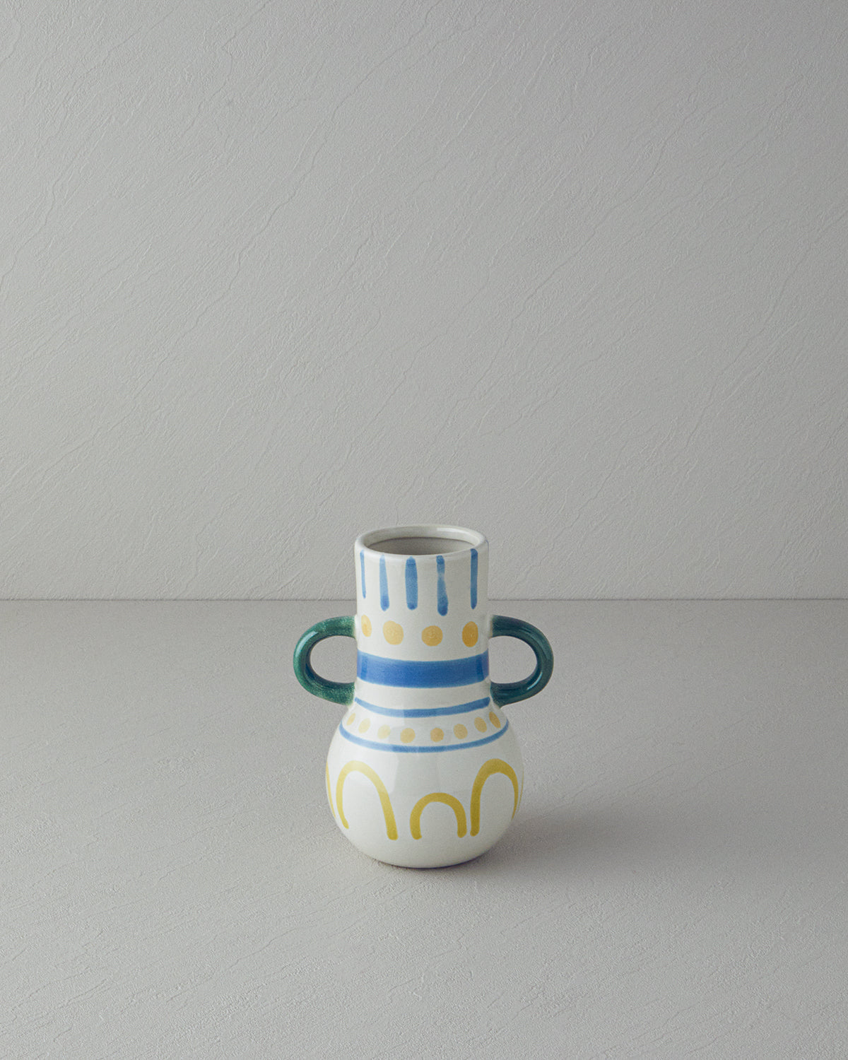 Valencia Stoneware Vase Multicolor - 14.5x13x20 cm (view 2)