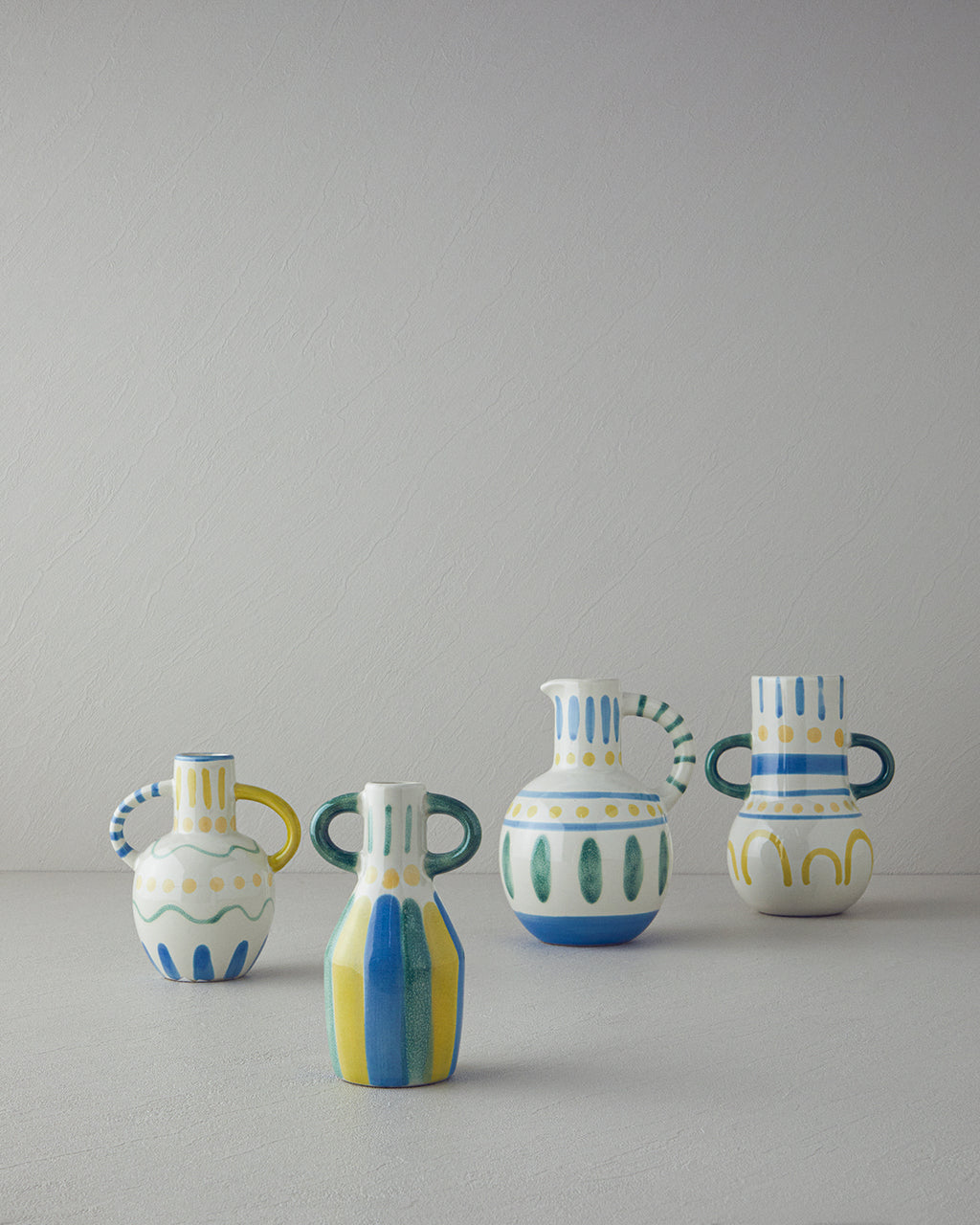 Valencia Stoneware Vase Multicolor - 15x10x23 cm (view 4)
