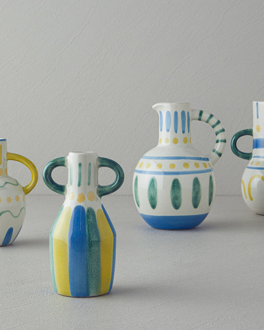 Valencia Stoneware Vase Multicolor (view 7)