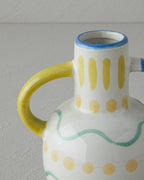 Valencia Stoneware Vase Multicolor (view 10)