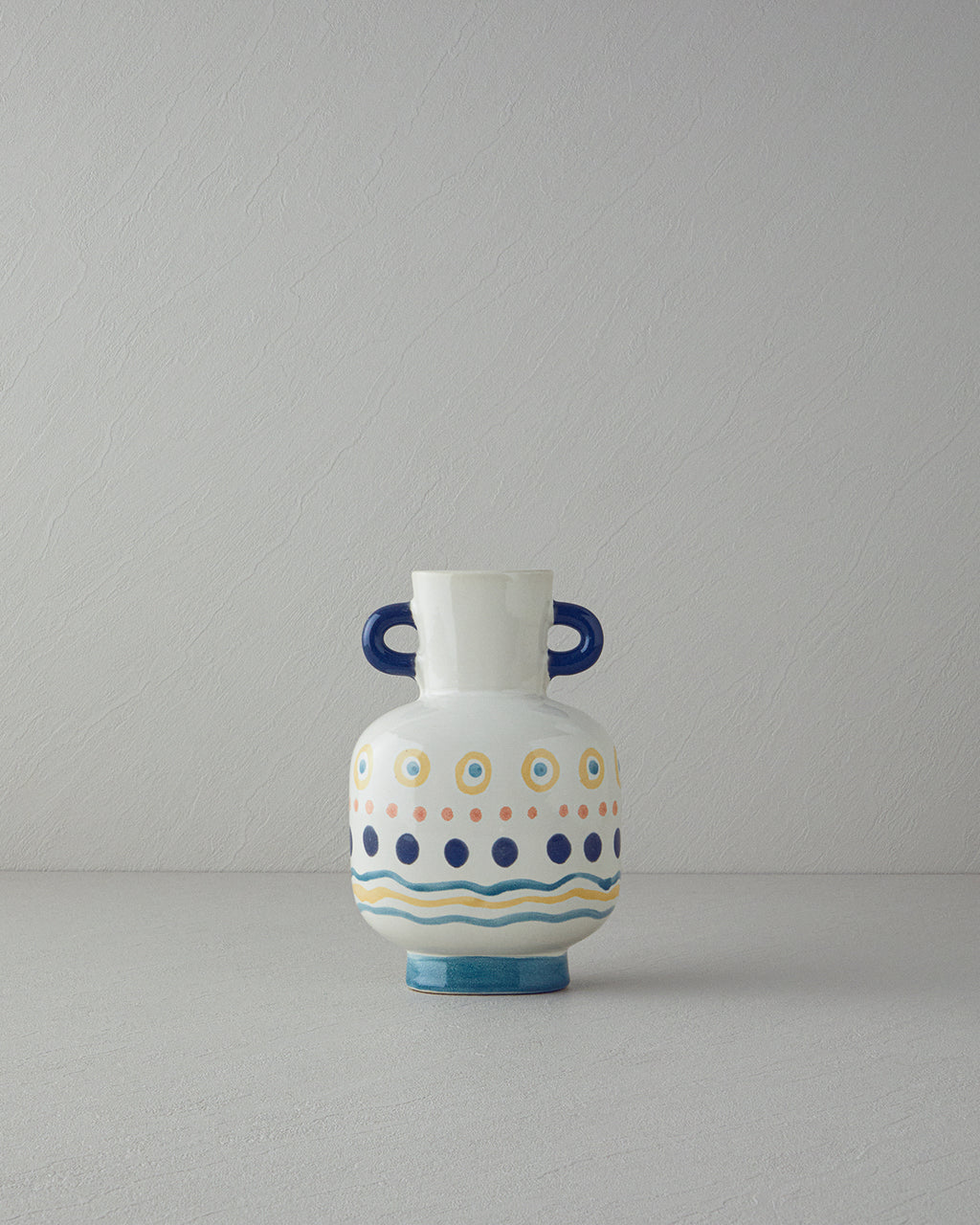 Valencia Stoneware Vase Multicolor (view 12)
