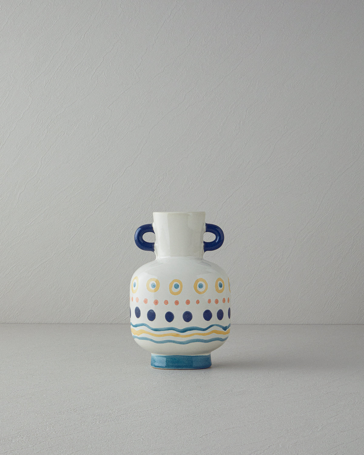 Valencia Stoneware Vase Multicolor (view 12)