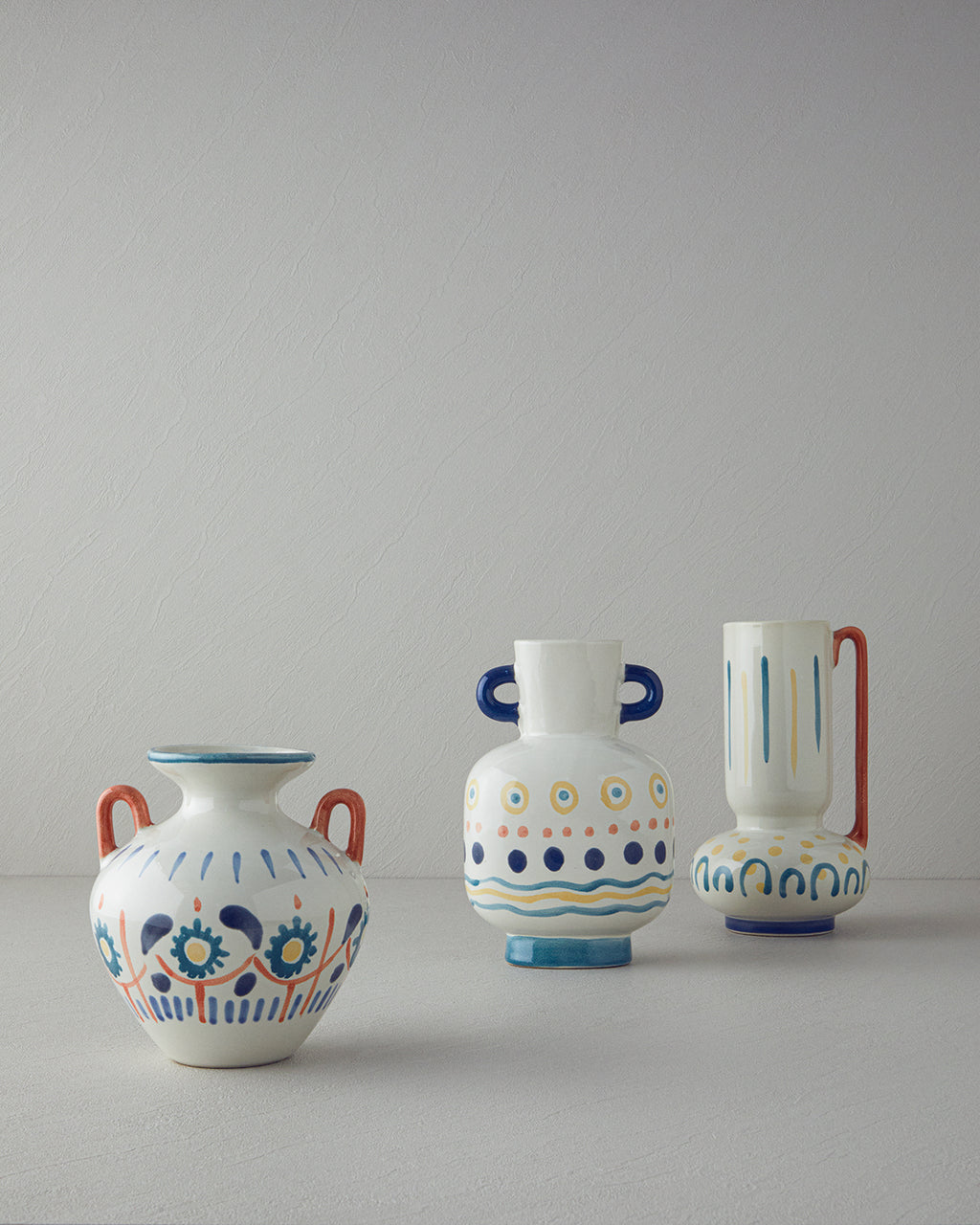 Valencia Stoneware Vase Multicolor (view 15)