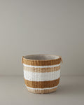 Verda Wicker Basket Brown - 33x30x26 cm