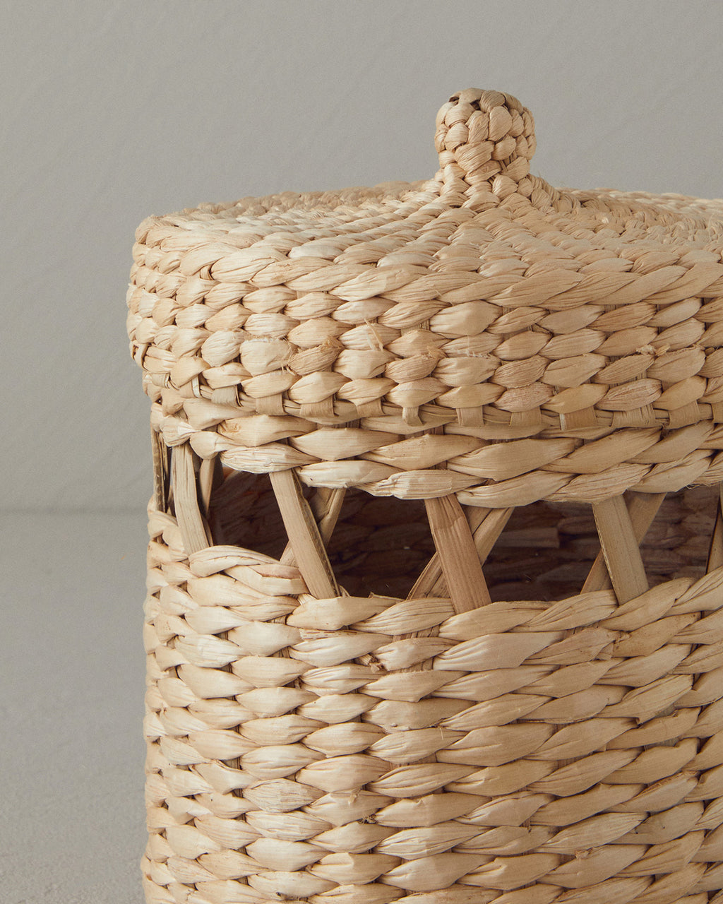 Fiory Wicker Basket 14x14 cm Natural (view 3)