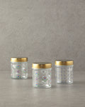 Carnival Time Glass 3 pcs Jar 350 ml Transparent