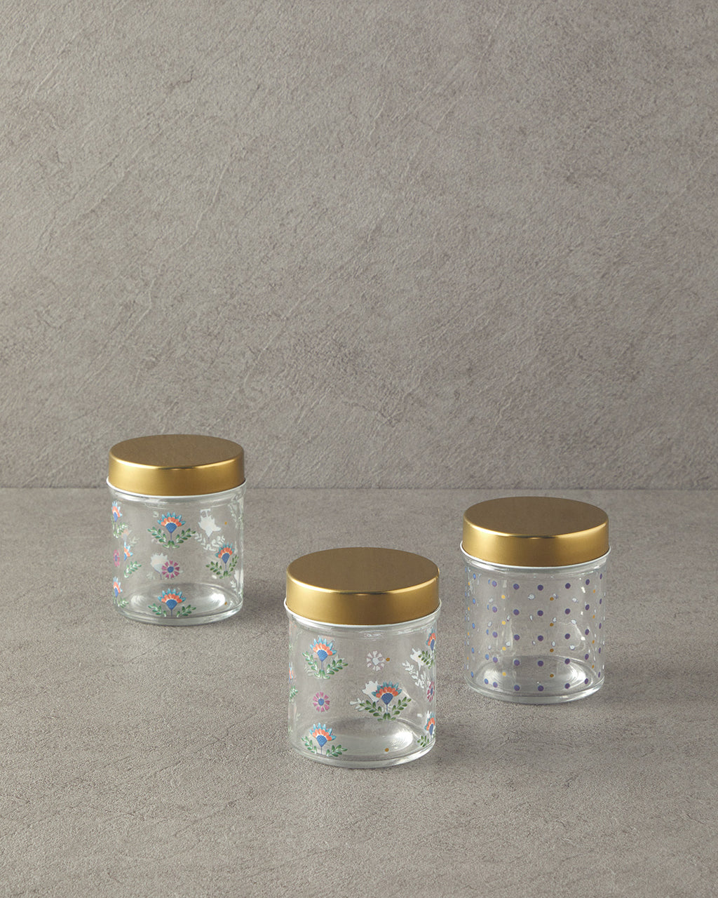 Carnival Time Glass 3 pcs Jar 350 ml Transparent (view 3)