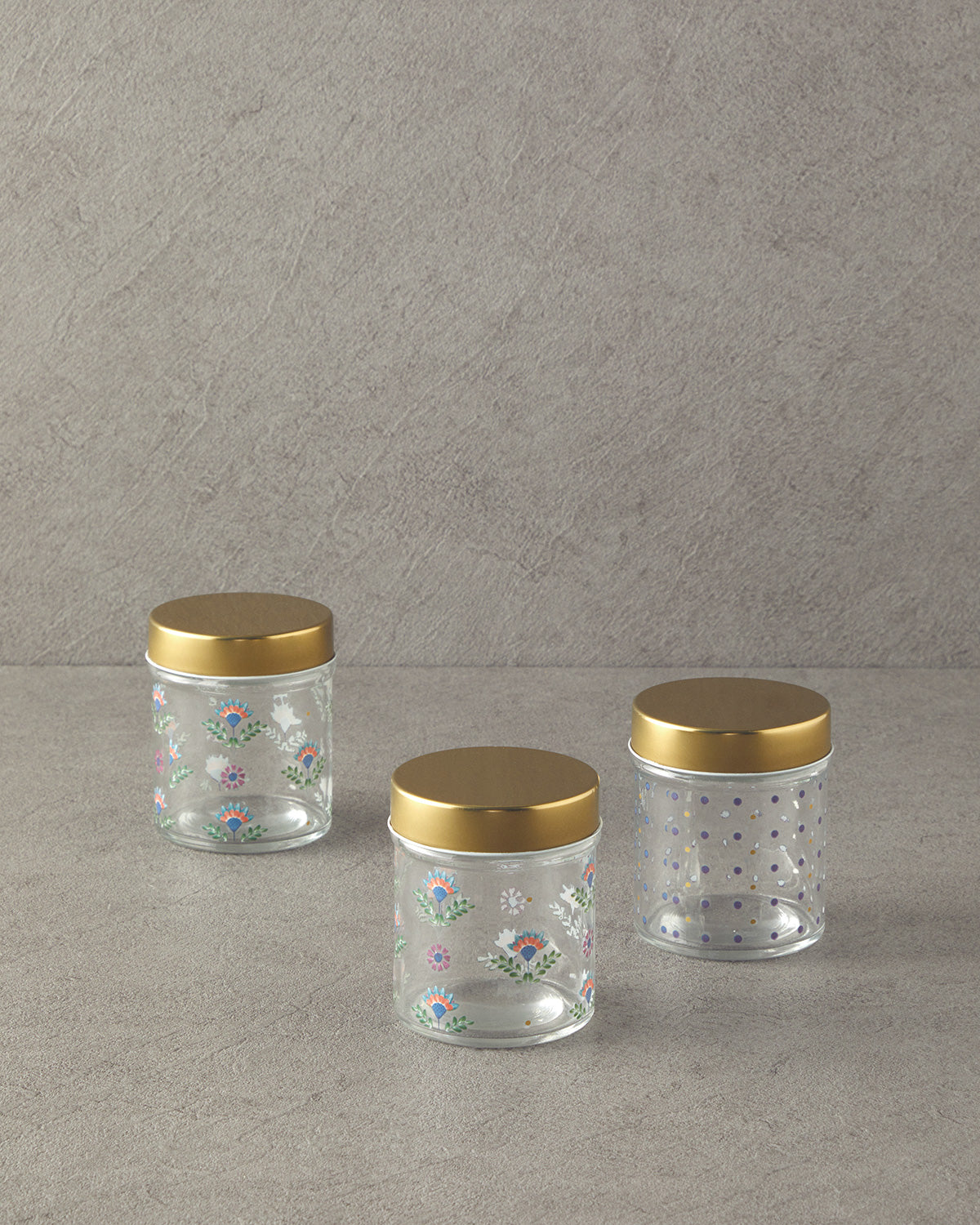 Carnival Time Glass 3 pcs Jar 350 ml Transparent (view 3)