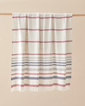 Calista Sofa Throw 130x170 cm Gray - Red