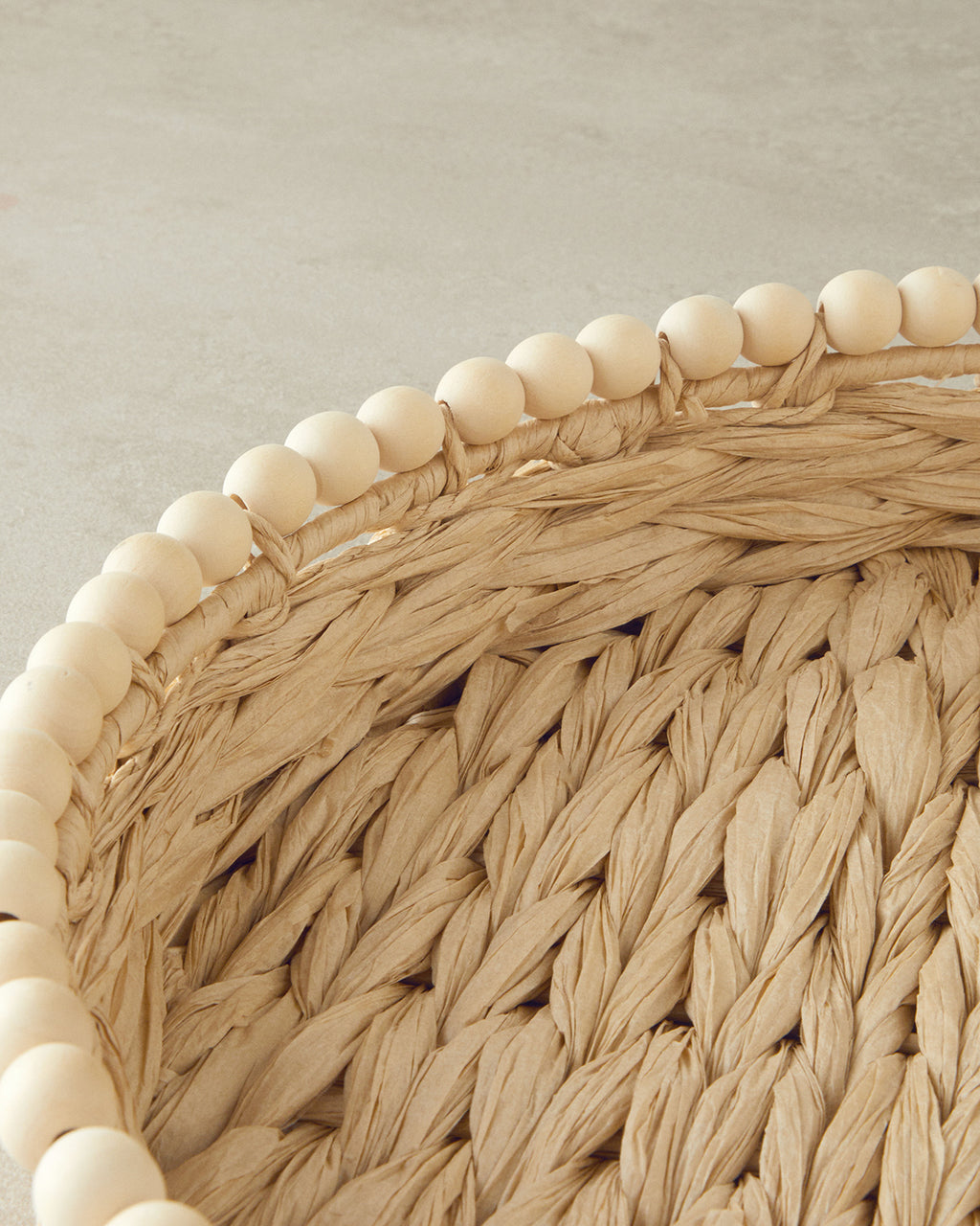 Wicker Tray Brown (view 3)