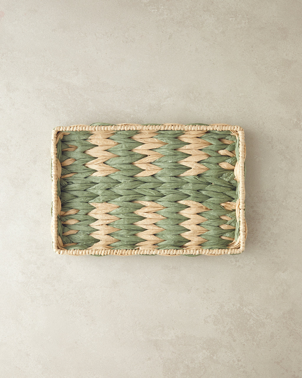 Bistro Paper Tray 30x20 cm Green (view 2)
