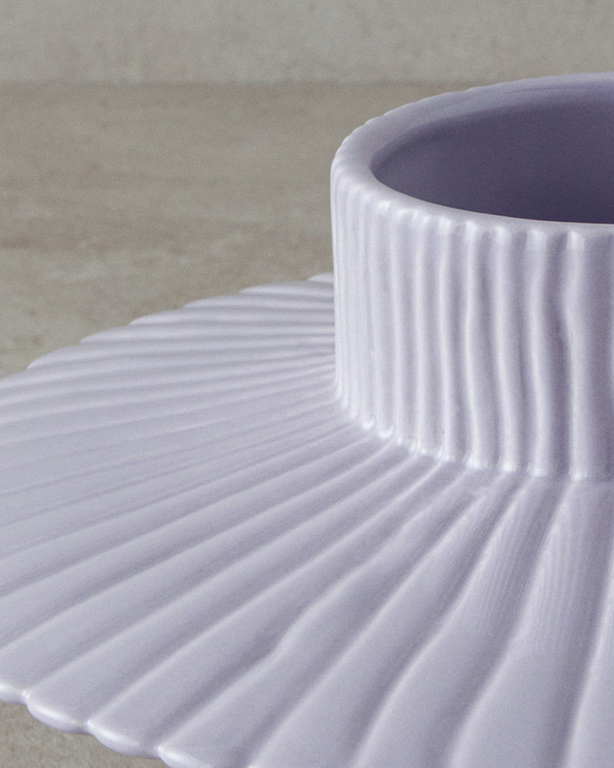 Hera Vase 23x23x12 cm Purple (view 2)