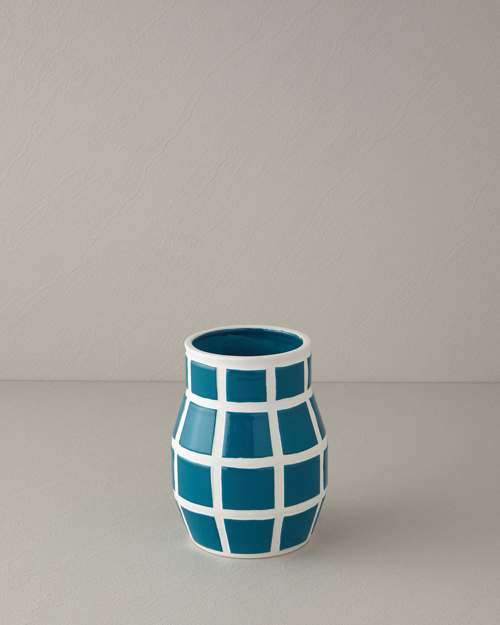 Trina Vase - Petrol Blue - 15x15x20 cm