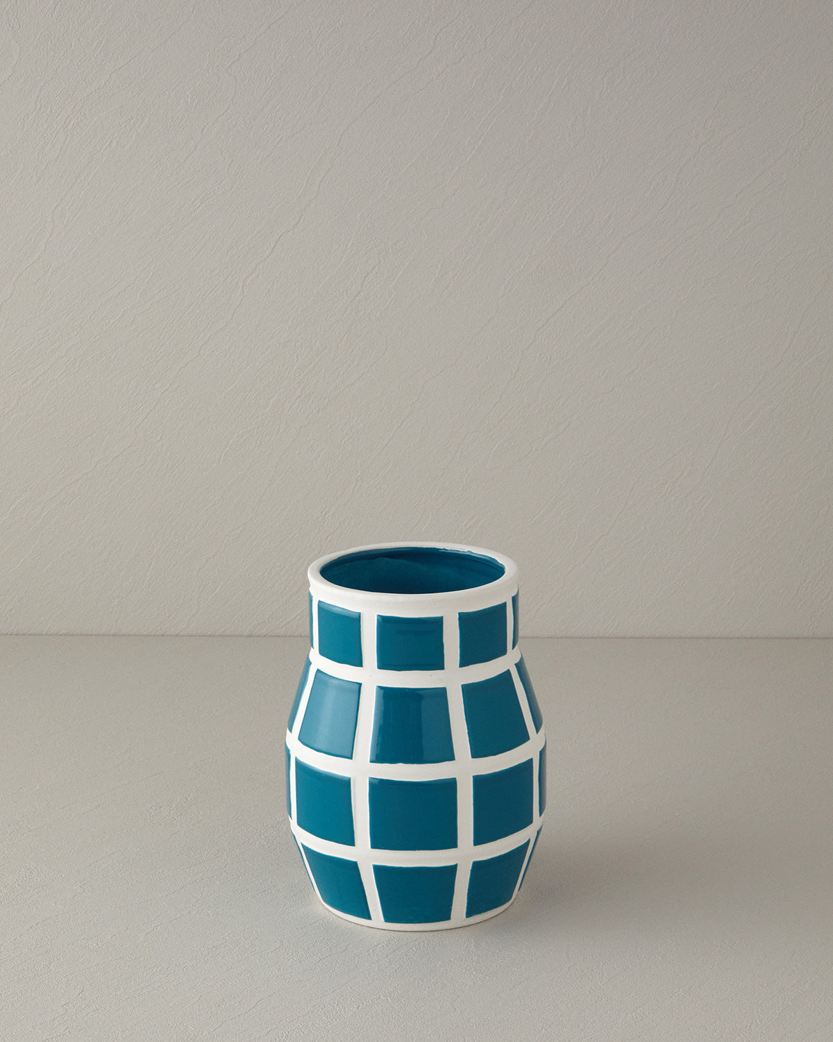Trina Vase - Petrol Blue - 15x15x20 cm
