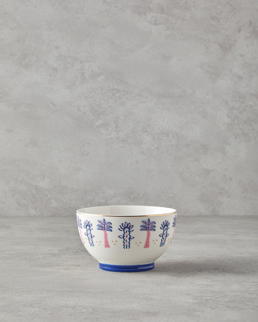 Love Fantasy New Bone China Bowl 500 ml Pink - Blue