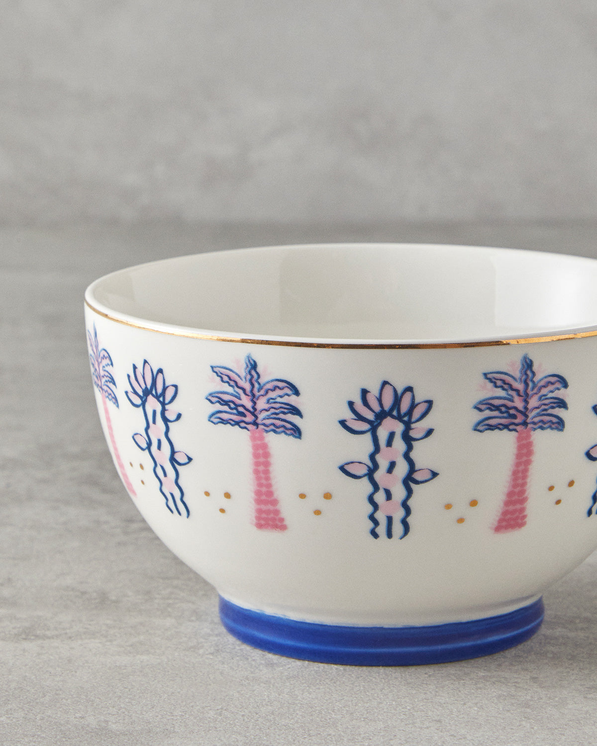 Love Fantasy New Bone China Bowl 500 ml Pink - Blue (view 3)