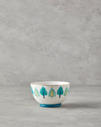 Love Jungle New Bone China Bowl 500 ml Green