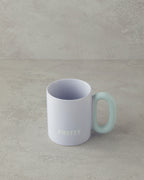 Pretty New Bone China Mug 350 ml Purple (view 2)