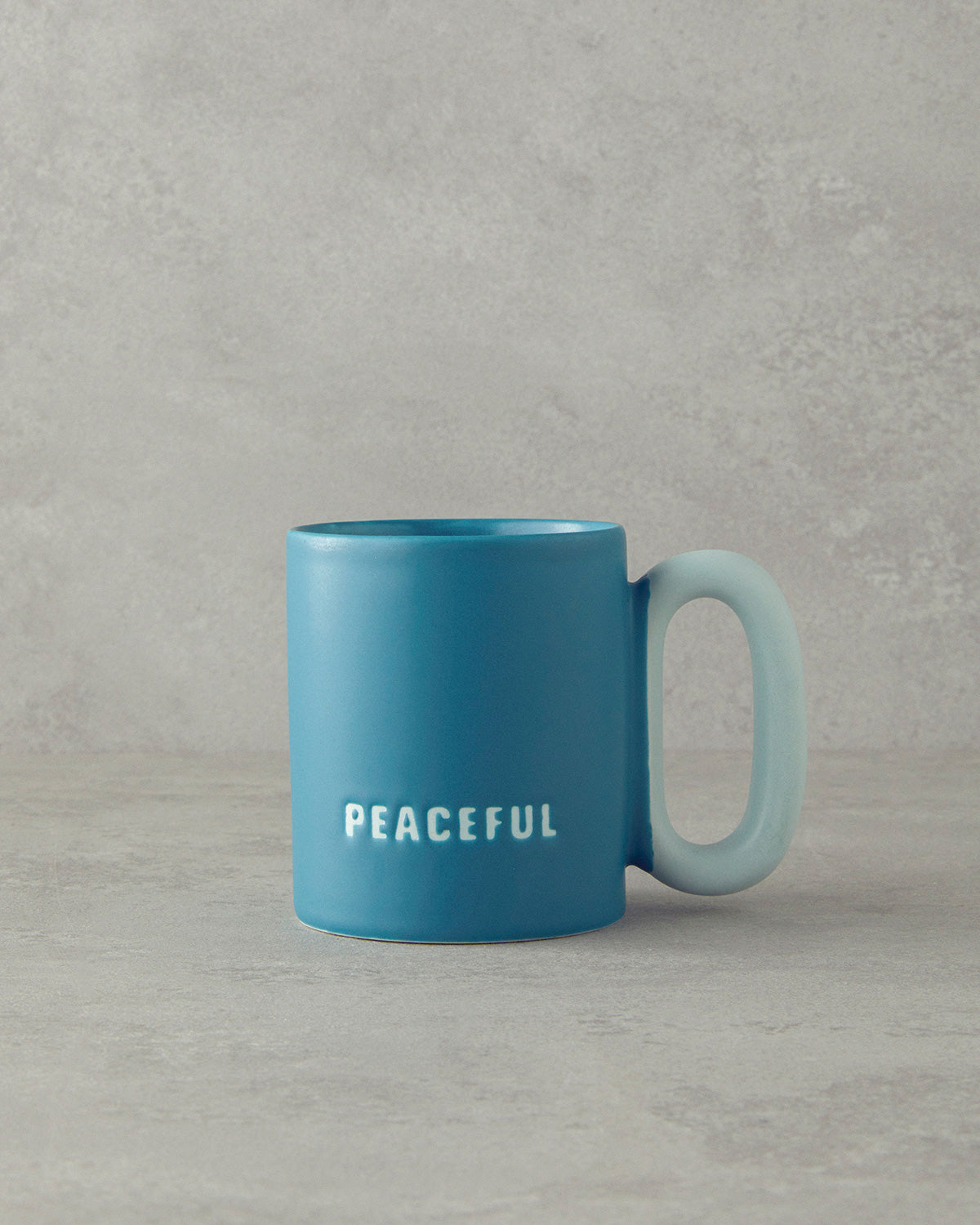 New Bone China Mug 350 ml Turquoise