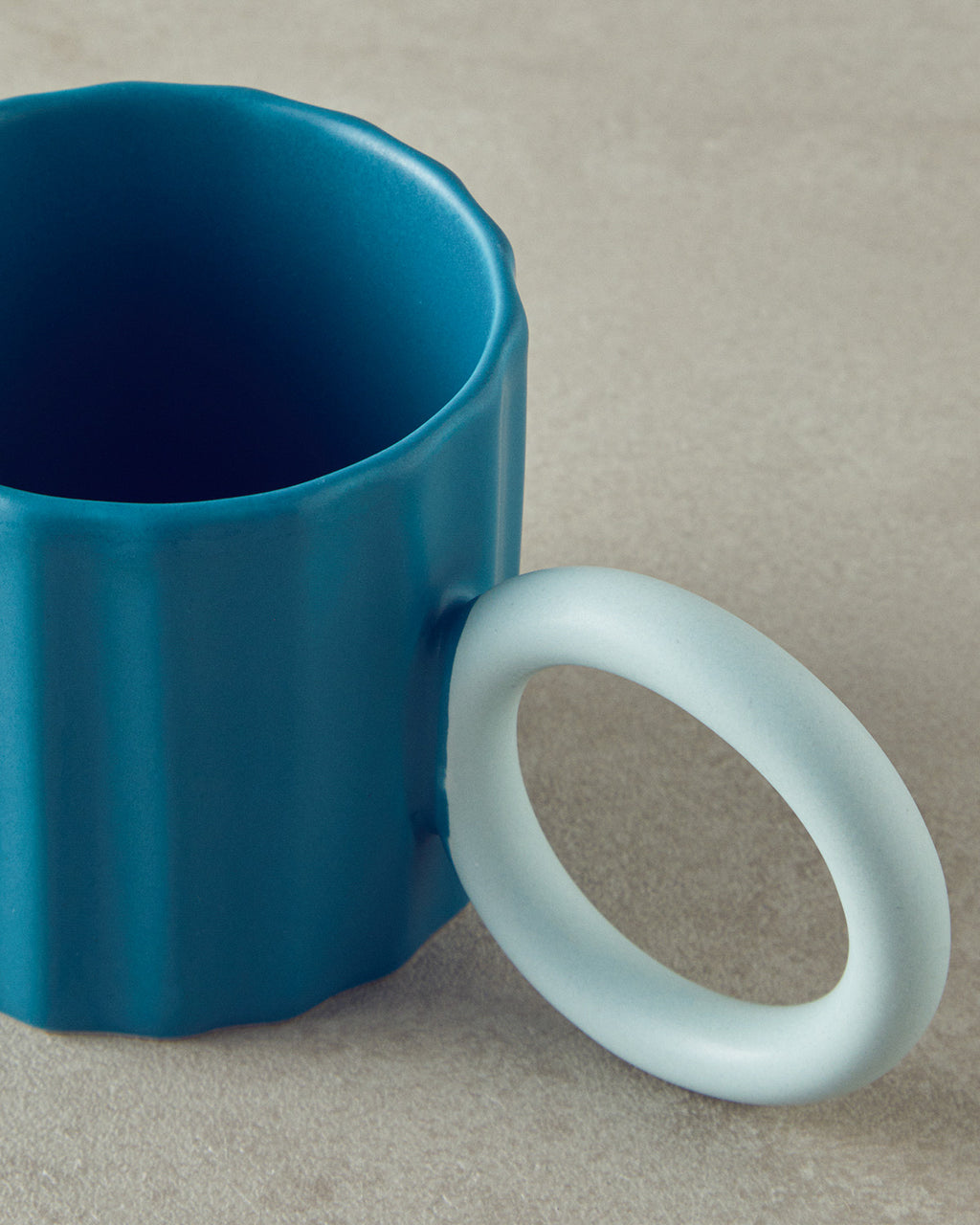 Angled New Bone China Mug 260 ml (view 7)