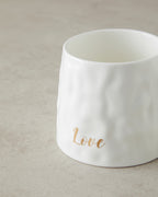 New Bone China with Lid and Spoon Mug 350 ml (view 3)