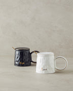 New Bone China with Lid and Spoon Mug 350 ml (view 8)