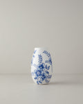 Ginny Vase White - Blue - 13 cm
