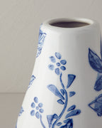 Ginny Vase White - Blue (view 7)