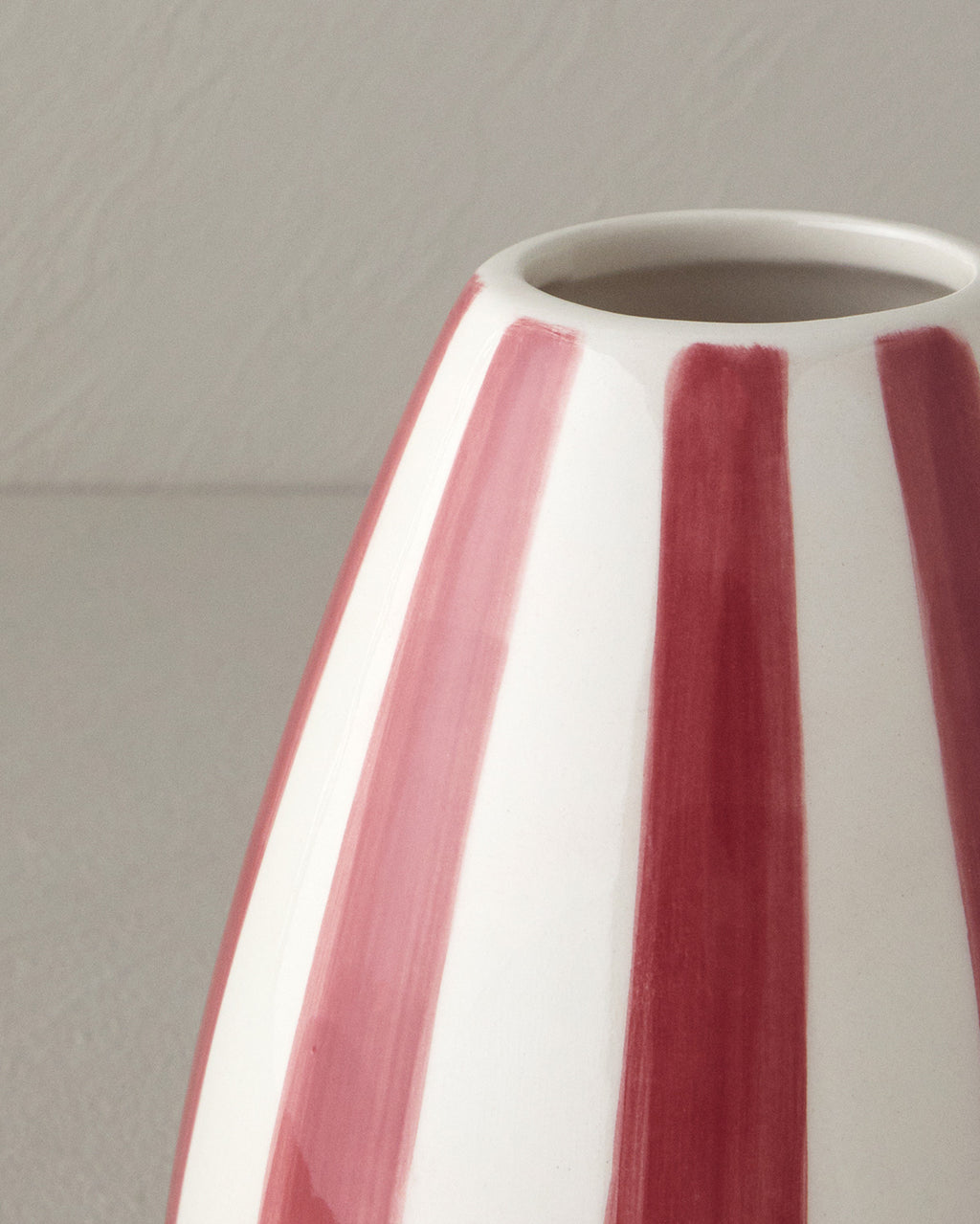Exotic Strip Ceramic Vase (view 20)