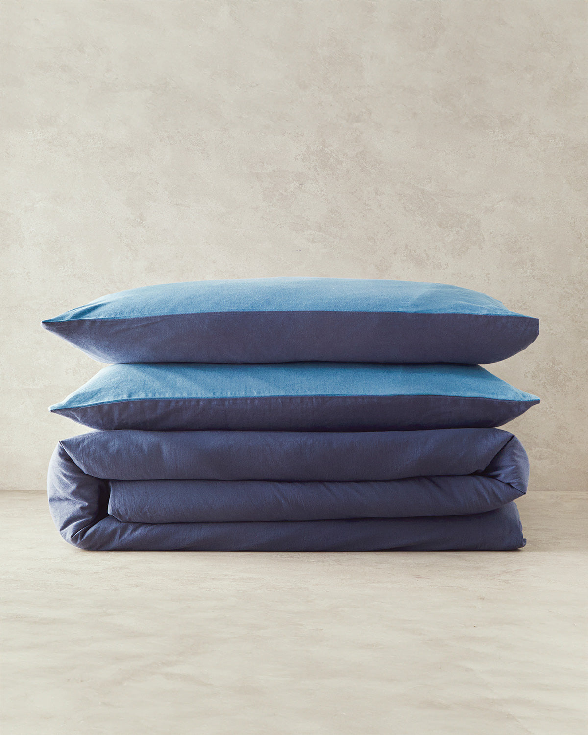 Flush Cotton Duvet Cover Set (view 8)