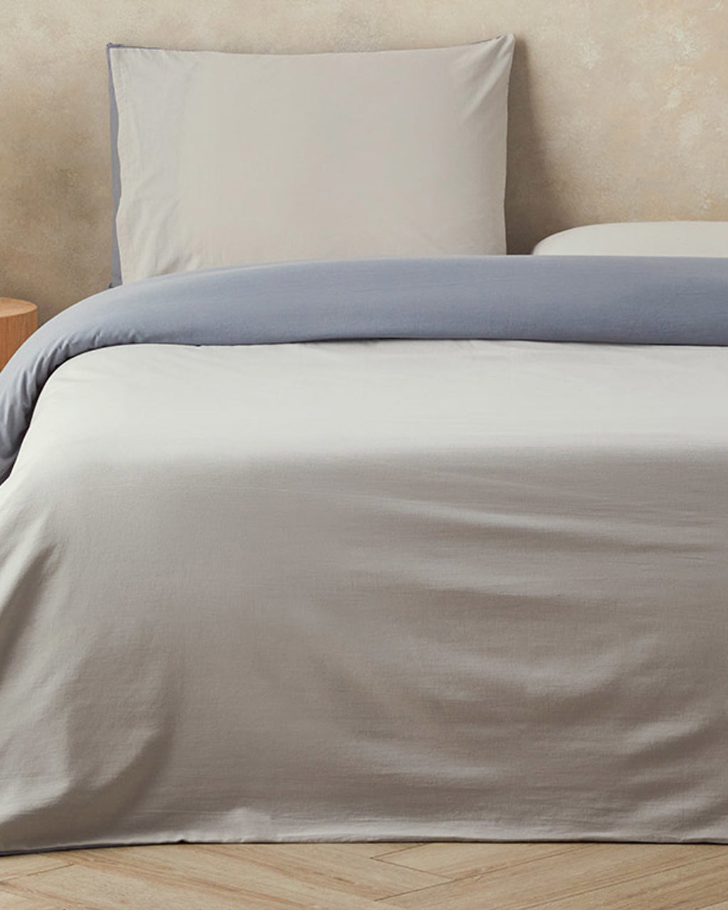 Flush Cotton Duvet Cover Set (view 10)