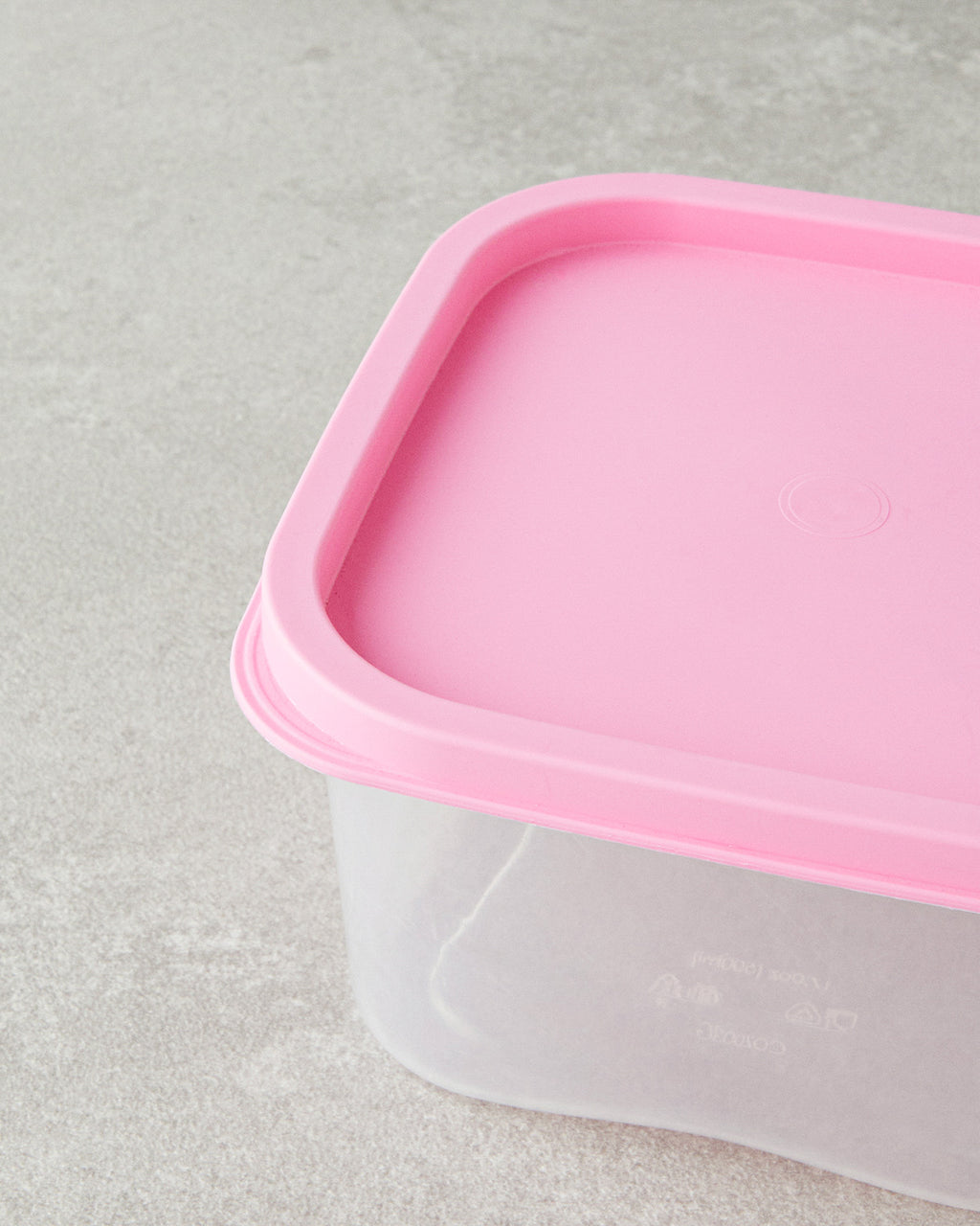 Keep Me Plastic 5 Pieces Storage Container 16 cm Pink (view 4)