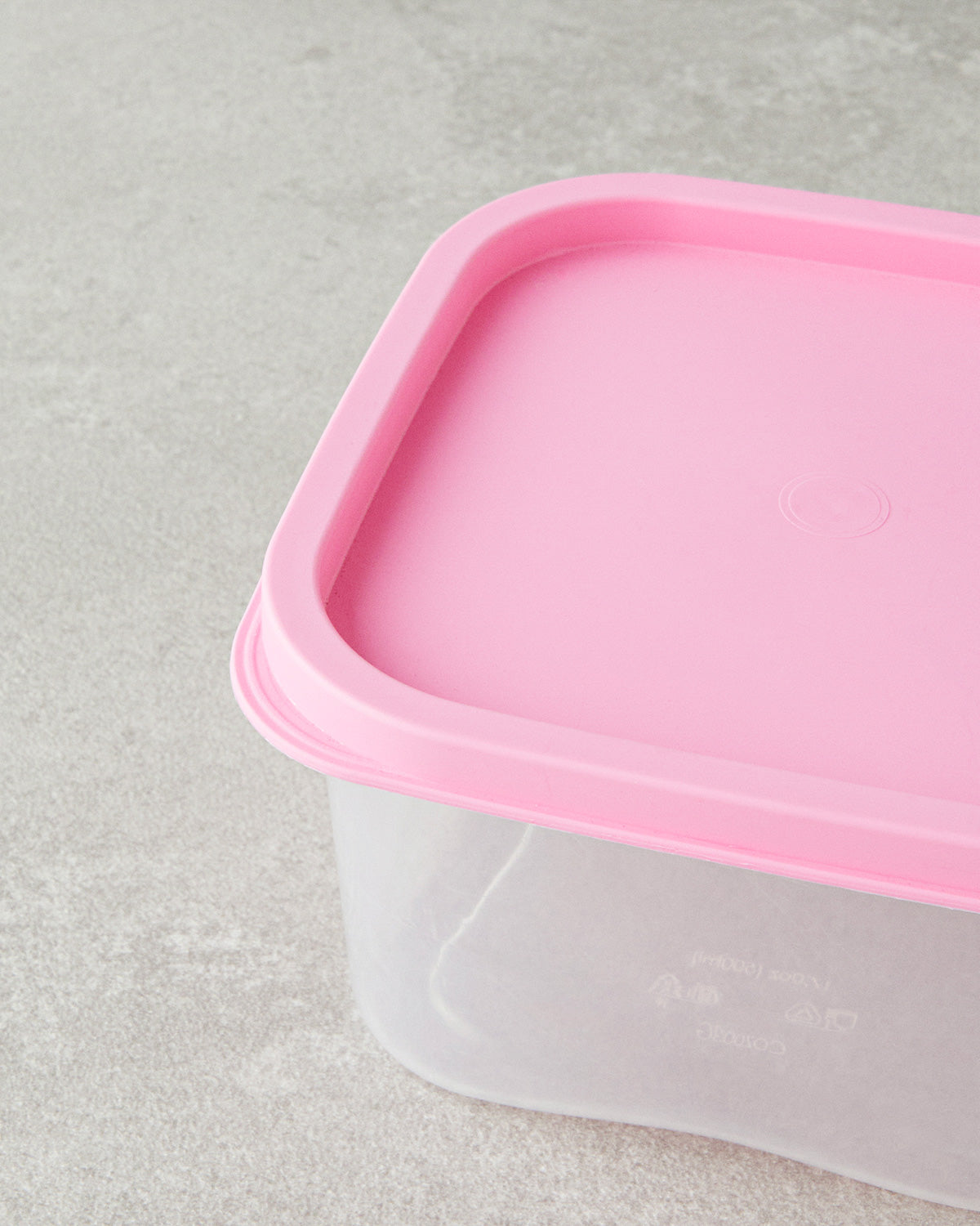 Keep Me Plastic 5 Pieces Storage Container 16 cm Pink (view 4)