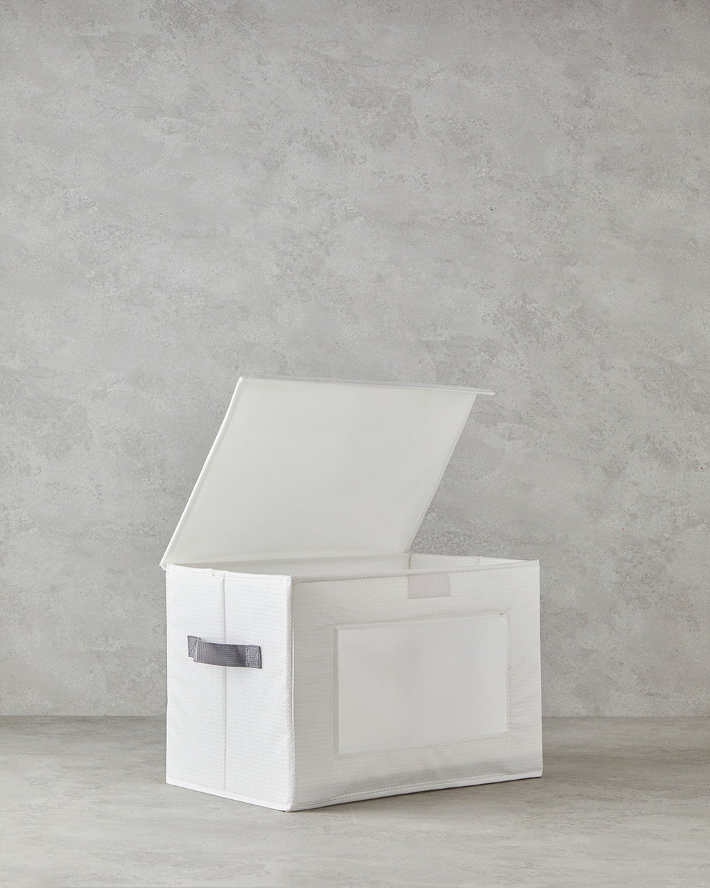 Tiara Polyester Storage Box 38x25 cm White