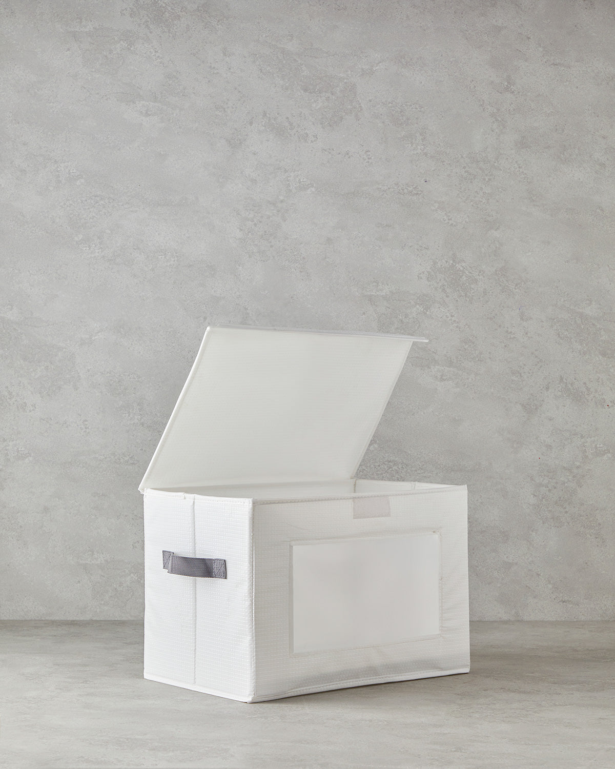 Tiara Polyester Storage Box 38x25 cm White